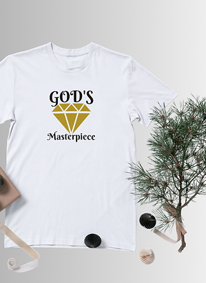 God's Masterpiece  Tee (White)