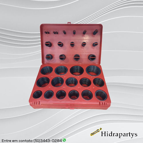 KIT O-RING POLEGADA VEDAÇÃO GR-68 - 30 MEDIDAS 382 PEÇAS