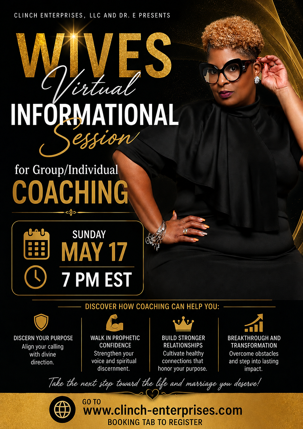 WIVES Virtual Informational Session for Group/Individual Coaching