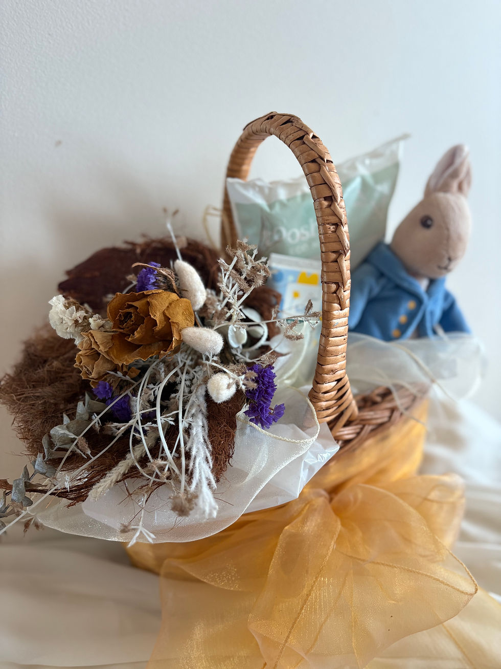 Thumbnail: Baby Boy Peter Rabbit Gift Basket