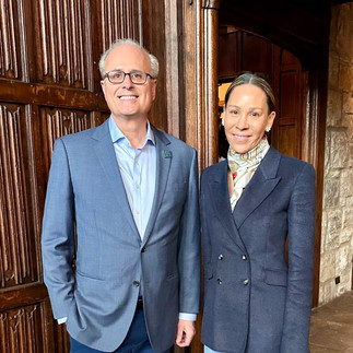Richard Zimmerman, Executive Director or Foundation House with Justine Lee, CEO of ClimateHaven