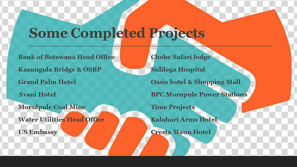 Projects Completed