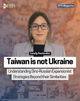 Taiwan Is Not Ukraine