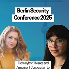 Berlin Security Conference 2025