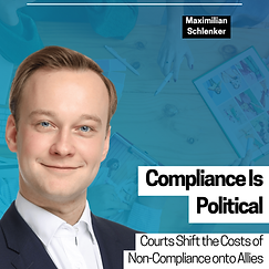 Compliance Is Political