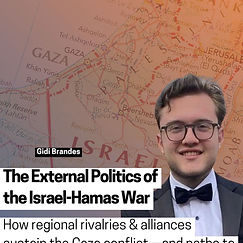The External Politics of the Israel-Hamas War