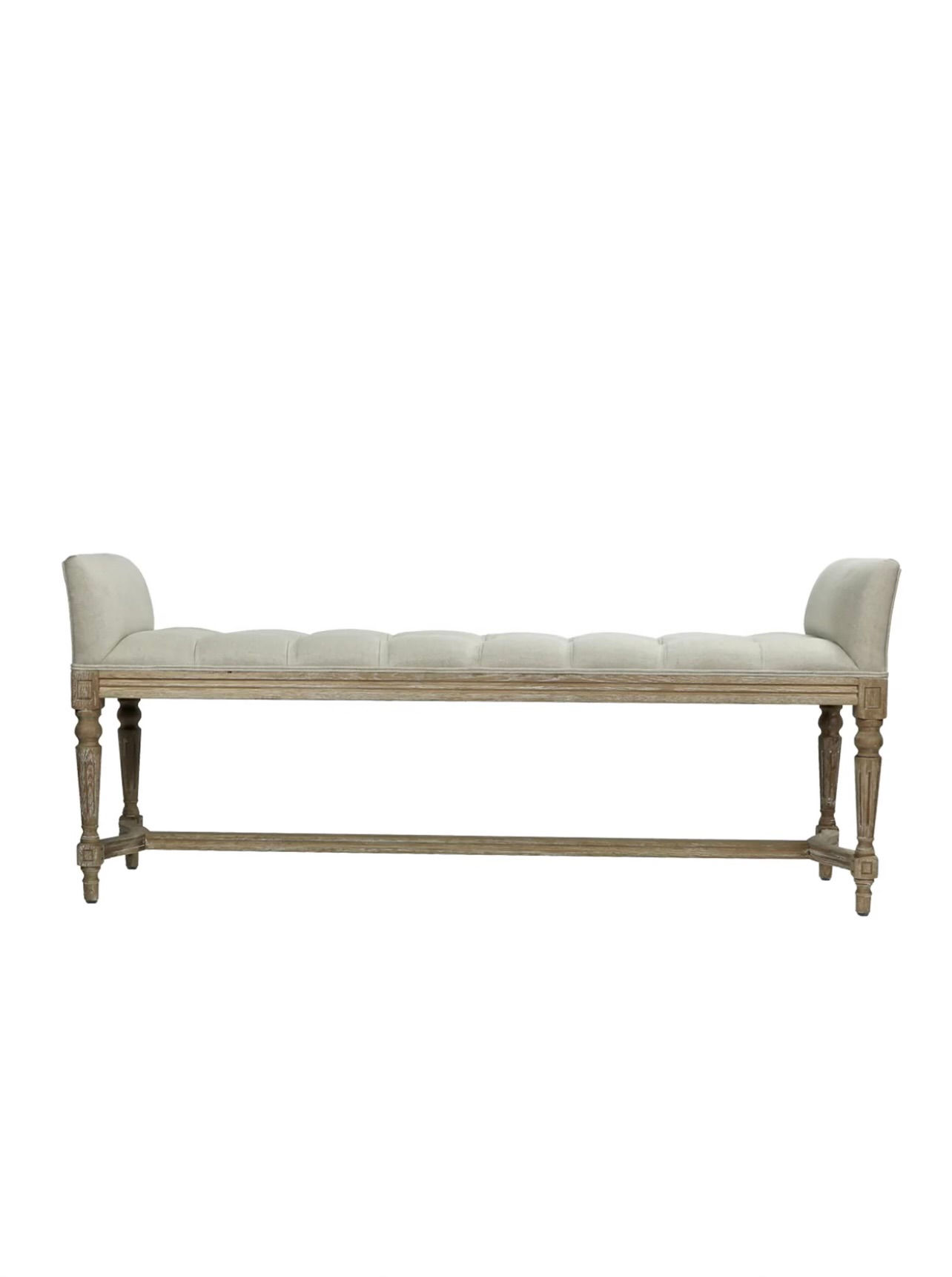 Perscilla French Style Upholstered Bench