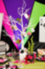 Thumbnail: Manzanita Tree Silver Glitter Centerpiece 48"