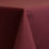 Thumbnail: Polyester Merlot Table Linen Rentals