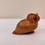 Thumbnail: Handcrafted Kadam Wood Owl Figurine -3 Inches: Spiritual Decor, Prosperity Gift