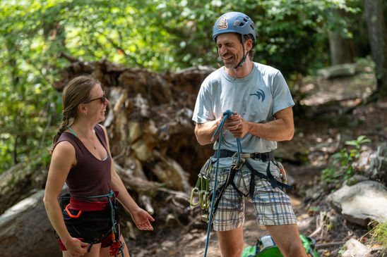 Friends Blowing Rock, North Carolina Rock Climbing