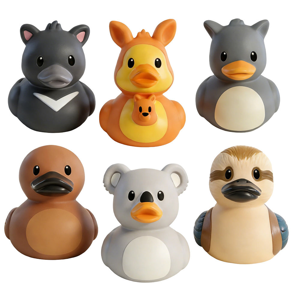 F-AUSDUCK, Aussie Mates Duckies (6 styles).jpg