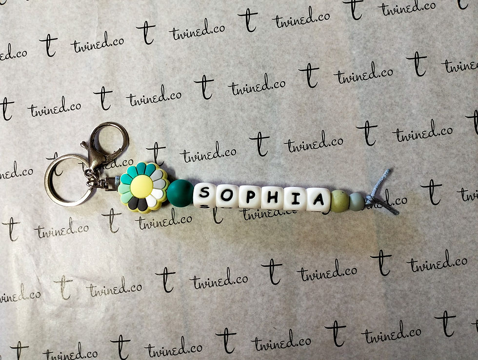 Thumbnail: Personalised key rings