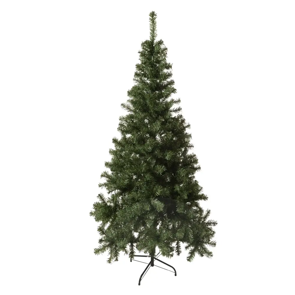 ARVORE NATAL NEW FILADELFIA 710 TIPS C/BASE METAL (VERDE) 1,8m