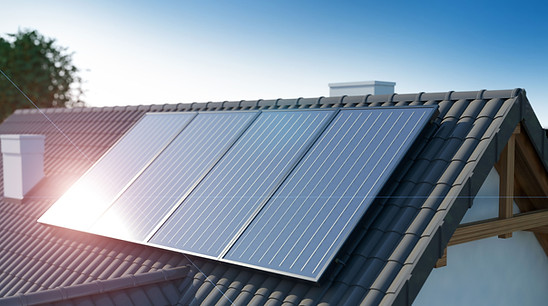 Solar Panels on Roof