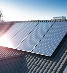 Solar Panels on Roof