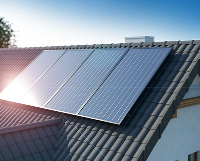 Solar Panels on Roof