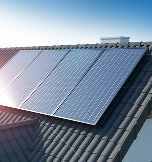 Solarmodul-Dach