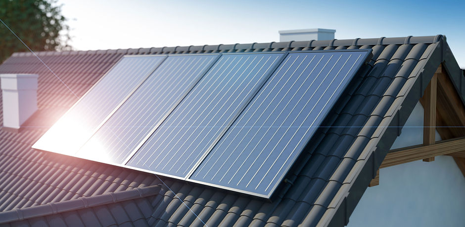 Solar Panels on Roof