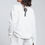 Thumbnail: White Long-Sleeve Cotton Shirt