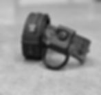 Thumbnail: Handmade Black Leather Bracelet