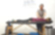 Katie Perrone carrying out physiotherapy treatment on a client