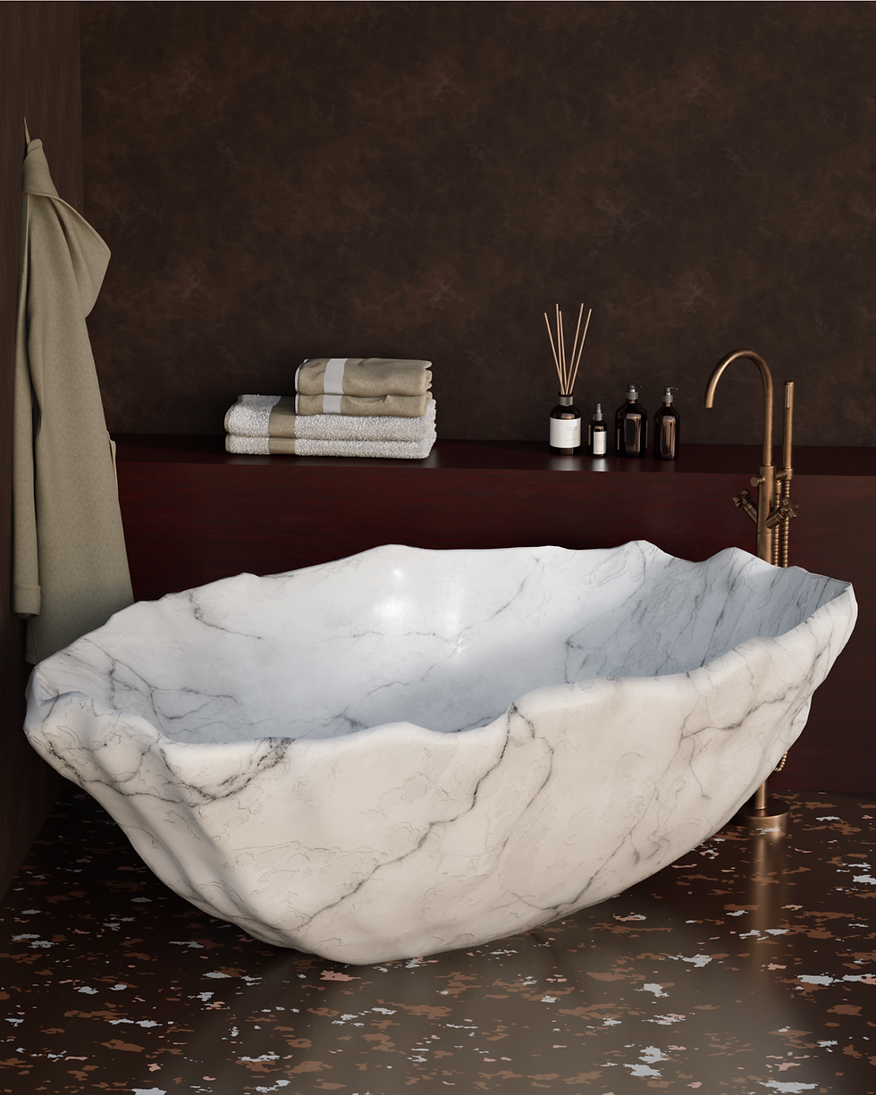 MARB0325 MARBLE BATHTUB