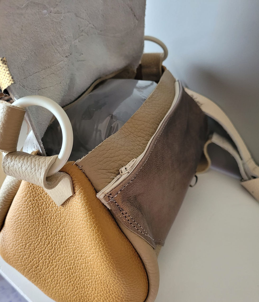 Miniature : sac bungalow cuir vachette