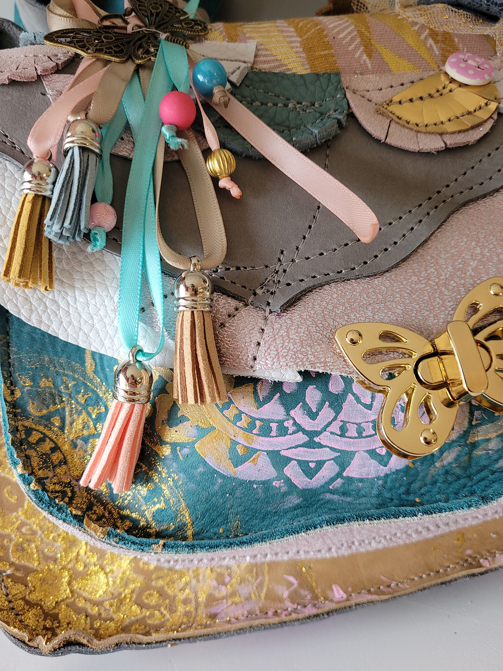 Miniature : Sac  a rabat cuir vachette