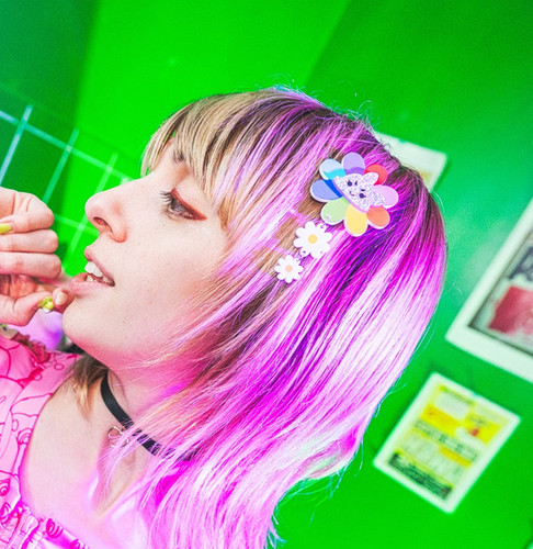 Mischievous Friends Flower Hairclips | ghostgirlgoods