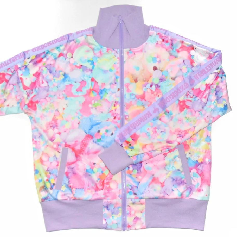 『 』 dotstokyo 6%DOKIDOKI - Track Jacket / Plushie Paradise | ghostgirlgoods