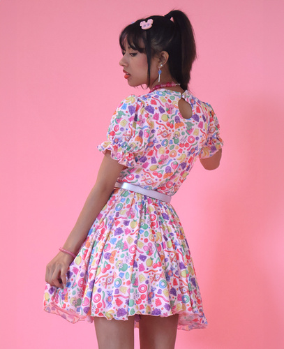 Gummi Pop Dress (Strawberry) | ghostgirlgoods