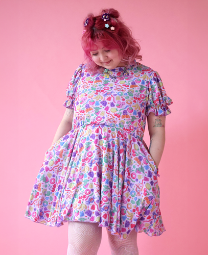 Gummi Pop Dress (Grape) | ghostgirlgoods