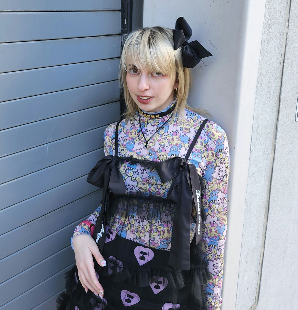 Thumbnail: 90884xGGG Happy Friends Collection Mesh Top