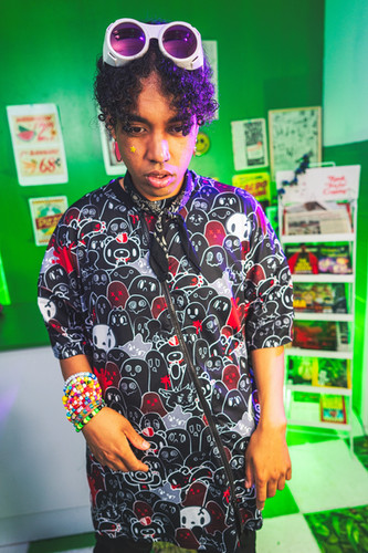 Gloomy Bear in GHOSTOWN - Nightmare - Zip Tee | ghostgirlgoods