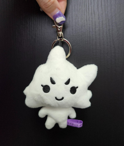 GHOST GiRL's Current Mood Plush Keychain | ghostgirlgoods