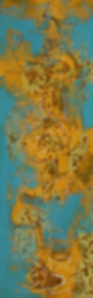 Blue on Yellow