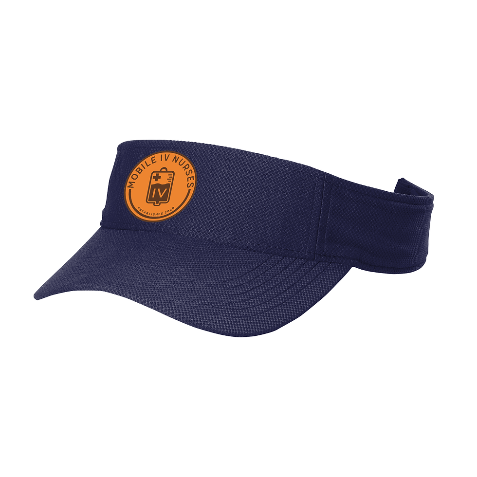 Thumbnail: Sport-Tek Action Visor- MobileIVNurses Design 3
