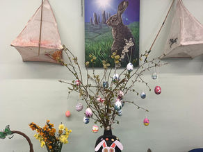 Hwyl y Pasg yn Fferm Gofal Clynfyw