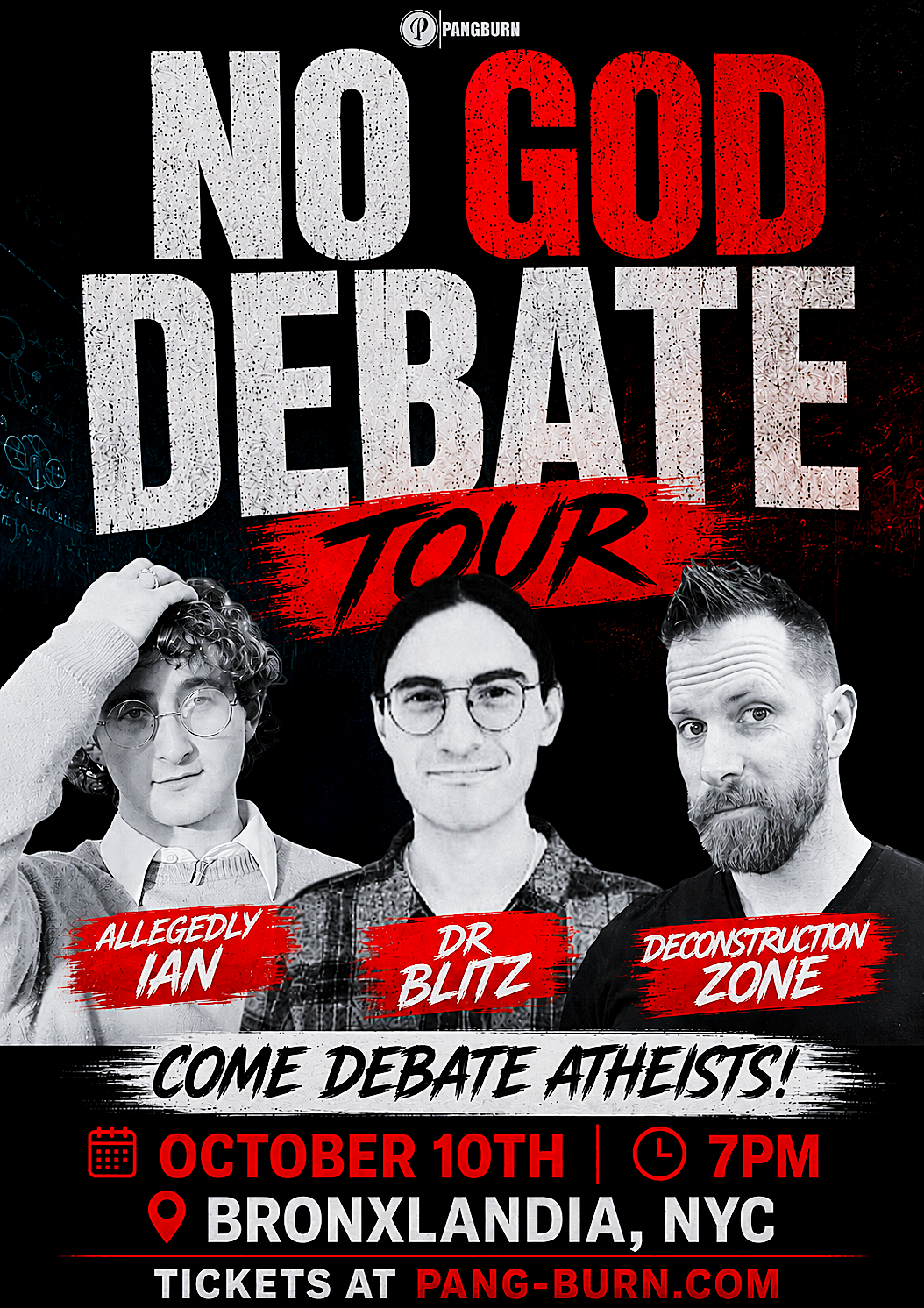 The NO GOD Debate Tour - NYC