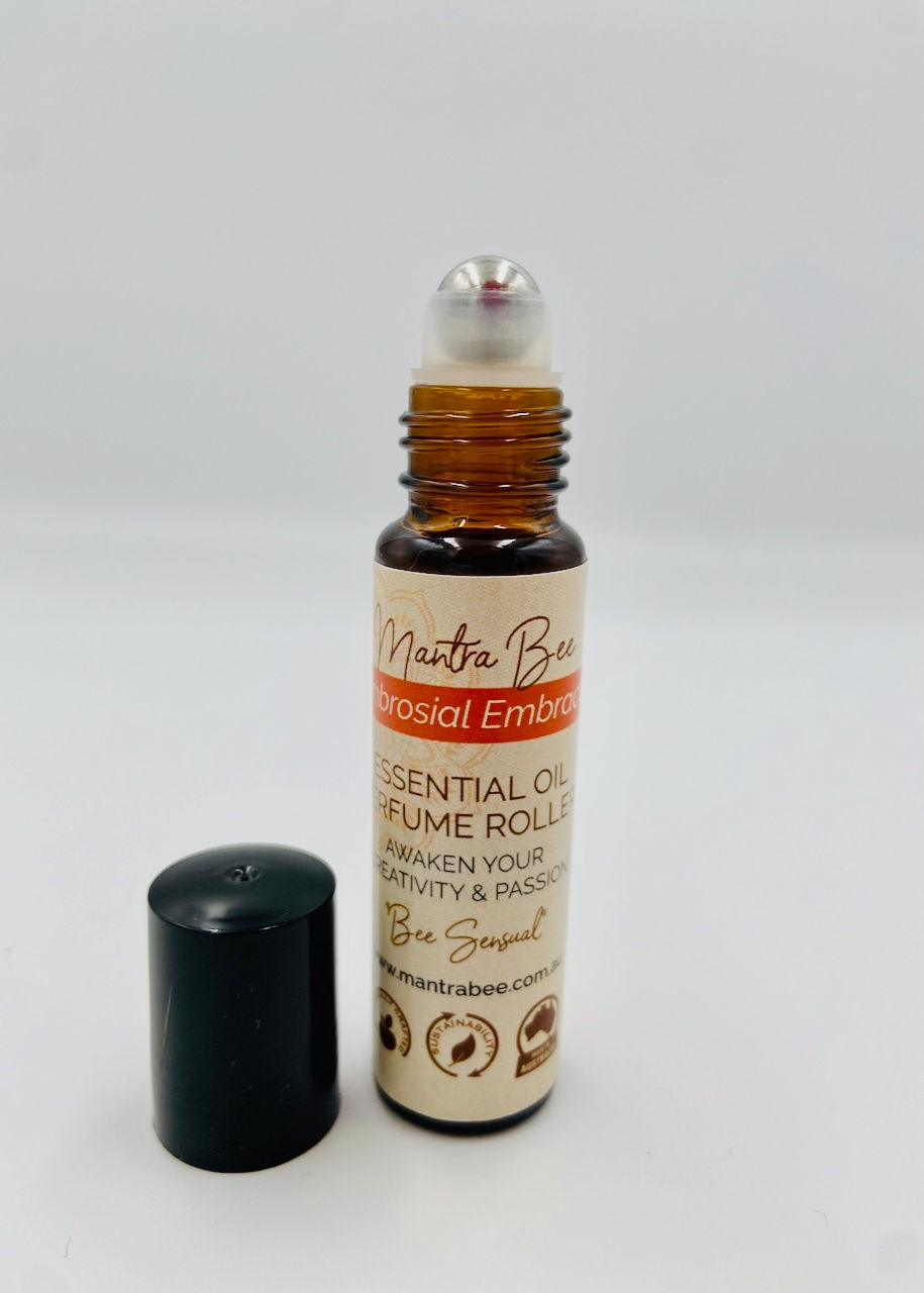 Ambrosial Embrace Perfume Roller open view