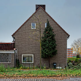 Ehemalige Siedlungshäuser der Hafenarbeiter, Walle, Osterlinger- und Nordstraße, erbaut ca.1890–1910. Bremen 2010. RainerBaltschun.de
