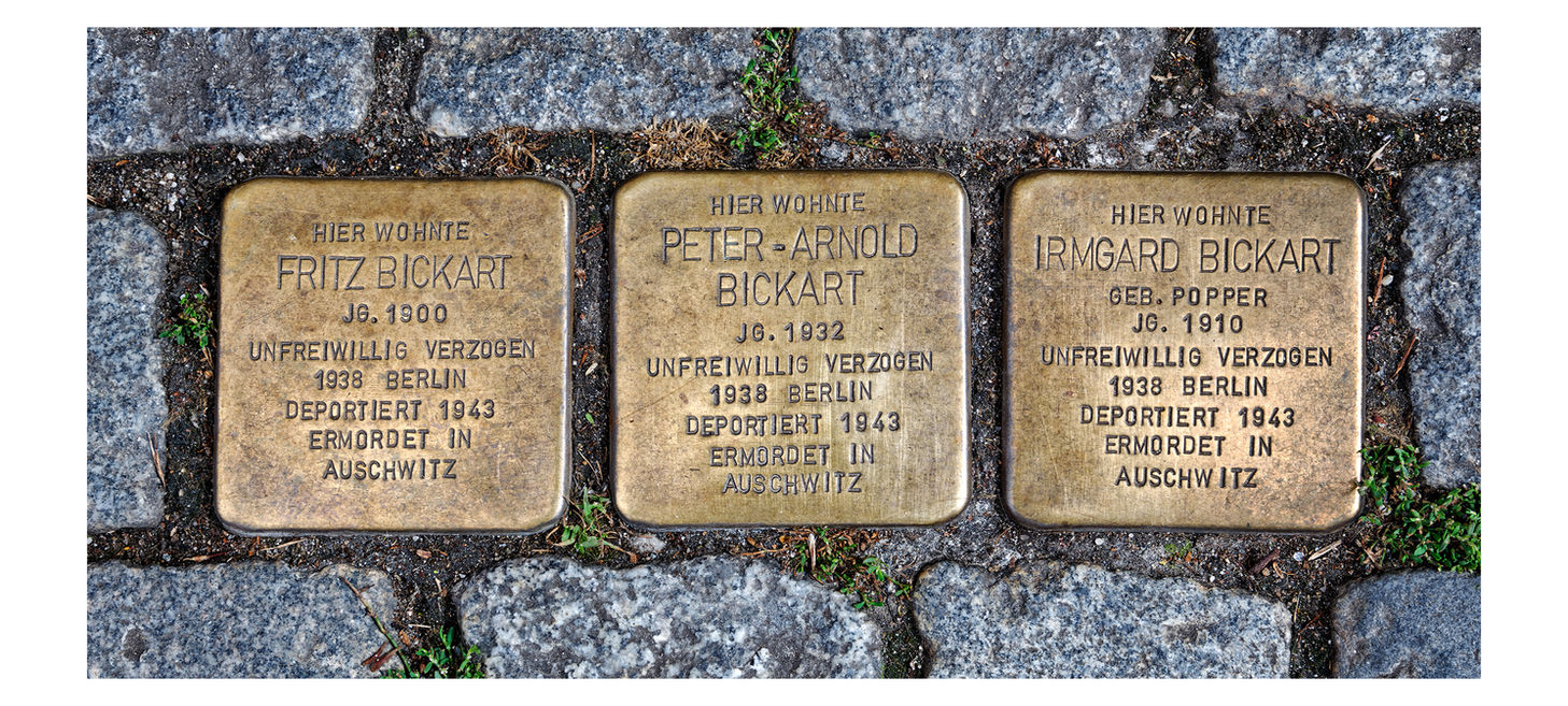 Gunter Demnig. Stolpersteine. Vor dem Steintor 98. Bremen 2026