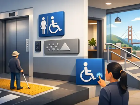 ADA Signage for Bay Area Commercial Spaces
