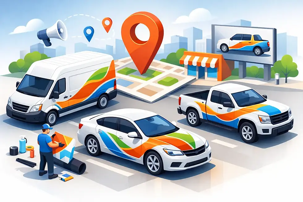How to Brand Company Vehicles for Local Reach