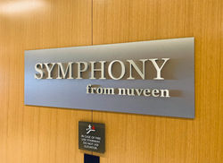 Brushed Aluminum Logo on Brushed Panel