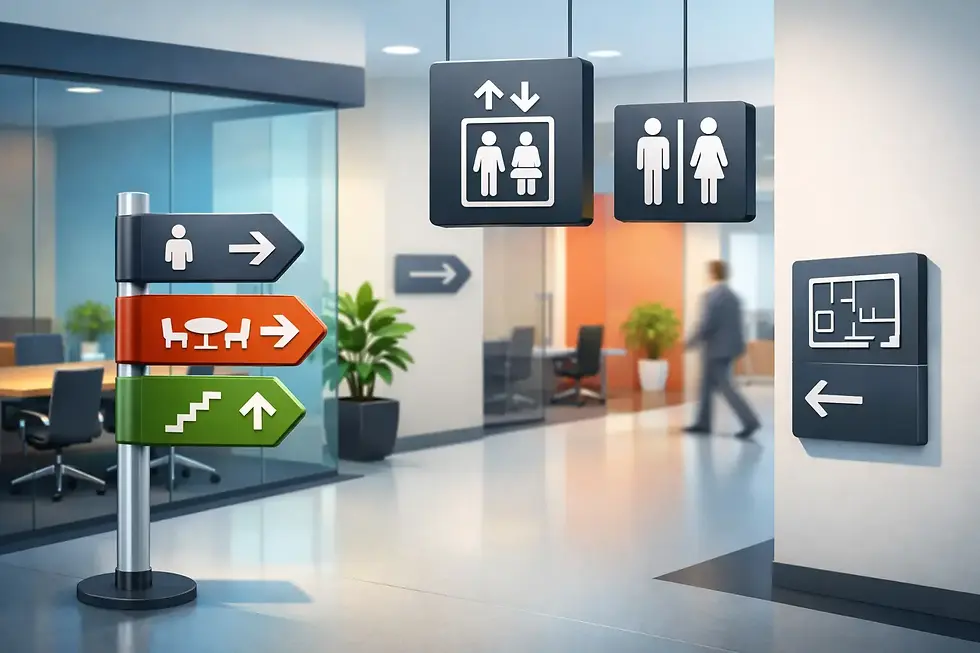 Wayfinding Signs for Offices That Work