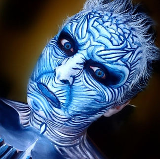 Game of Thrones Ice Man Makeup