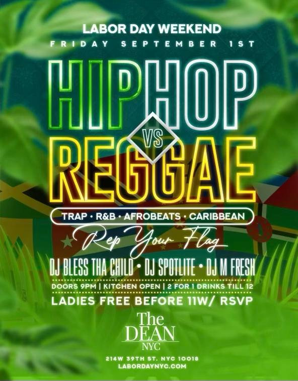 Hip Hop vs. Reggae | Parties Like Us