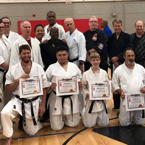   My Nidan / Second Degree Black Belt Test at the YMCA located in Richardson, TX Fall  of 2021)